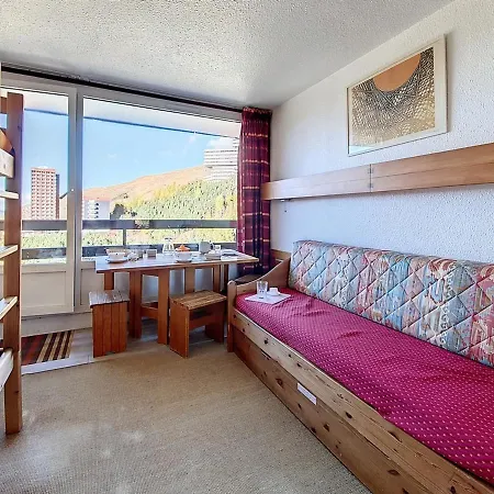 Confortable Aux Menuires, Au Pied Des Pistes Avec Balcon Pour 3 Pers. - Fr-1-344-1052 Appartement